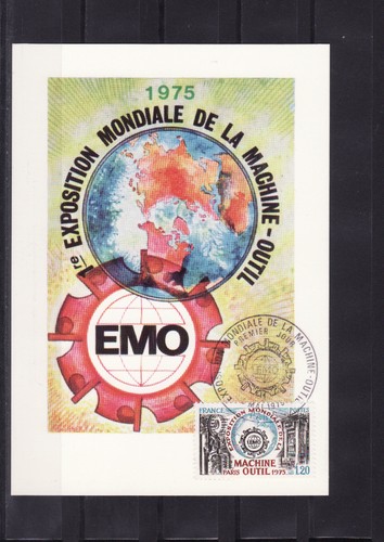 Carte 1er jour exposition - carte,