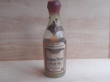 RARE Antique Cognac Cordial Albert Bouché Miniature Mini Bottle Cute