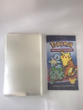 100 POKÉMON PROTECTION BOOSTER SLEEVES PROTECTOR ✨⚡️