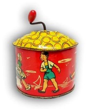 Hochet en Étain Montable Ans 60 Production ingap N°937 Vintage