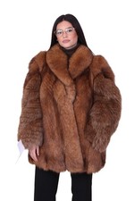 FOX FUR JACKET GRAY FOX FUR