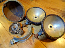 Paire anciens phares Dusselier