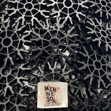 25 Knex Black Connectors 8 Position - Standard K'nex Replacement Parts