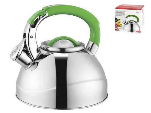 Bouilloire inox avec des - bouilloire, trou