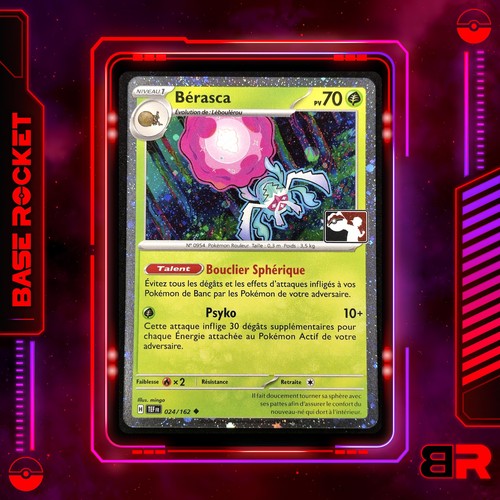 ꓭr carte pokémon bérasca - ꓭr,