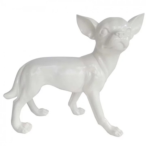 Statue chihuahua résine - statue,