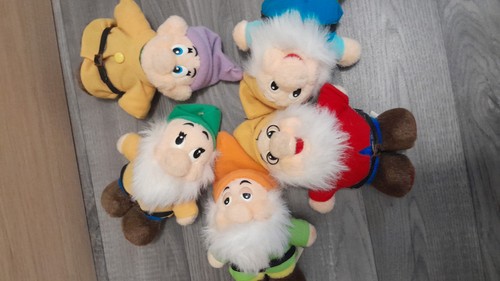 Lot peluches nains blanche - lot,