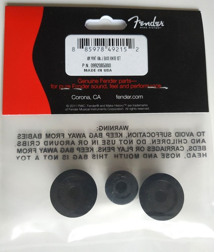 Boutons basse fender - boutons,
