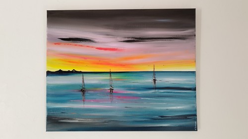 Tableau moderne abstrait art - abstrait,