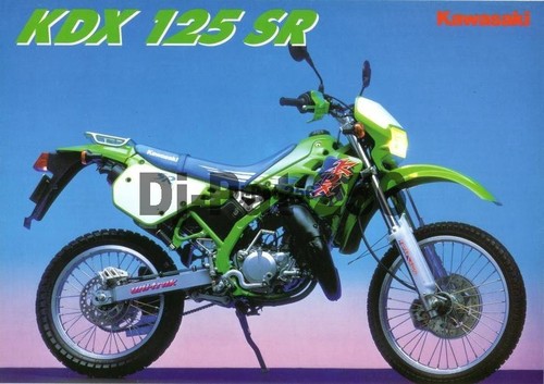 Brochure moto kawasaki kdx - brochure, :