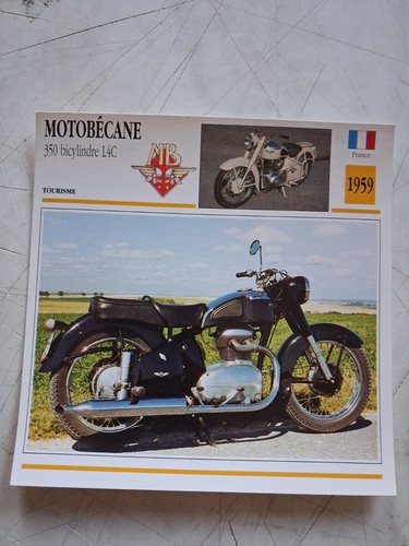 Motobécane 350 l4c - motobécane, fiche