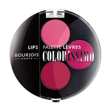 Déstockage Lot de 2 Coffrets Palette Lèvres Colorissimo Bourjois Rose Muses