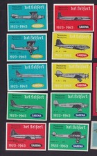 Série étiquette  Allumettes