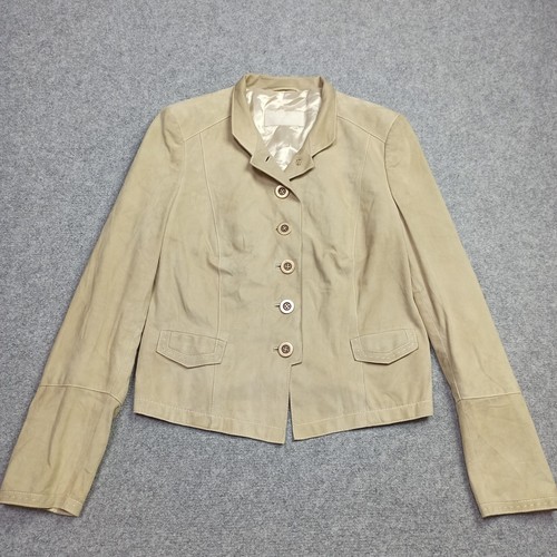 Veste blazer cuir suédé - veste,