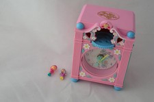 Polly Pocket Bluebird 1991 Horloge Funtime Clock, 2 figurines