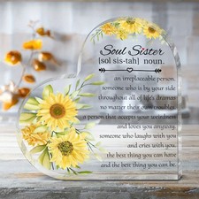 Acrylic Heart Transparent