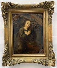 Ancien tableau religieux XVII