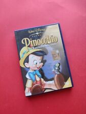 DISNEY DVD MOVIE PINOCCHIO SPECIAL EDITION ROUND HOLOGRAM OUT CAT - USED