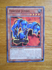 Carte Yu Gi Oh ! foreuse jumbo