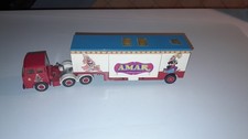 CIRQUE AMAR  CAMION  METAL  SIKU   SEMI REMORQUE  VEHICULES  MINIATURES