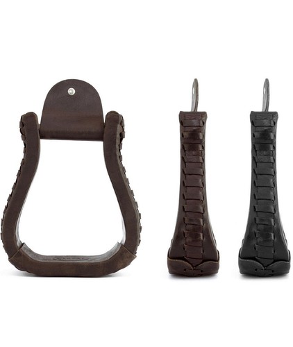 Etriers western cuir - western, en