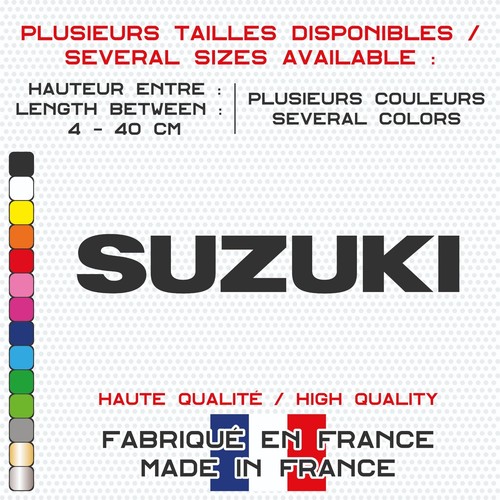 Suzuki sticker vinyle - -,