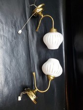 Paire d'appliques murales