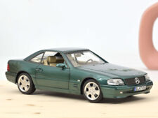 Norev - MERCEDES BENZ SL 500 cabriolet 1999 vert métallisé réf 183753 Neuf 1/18
