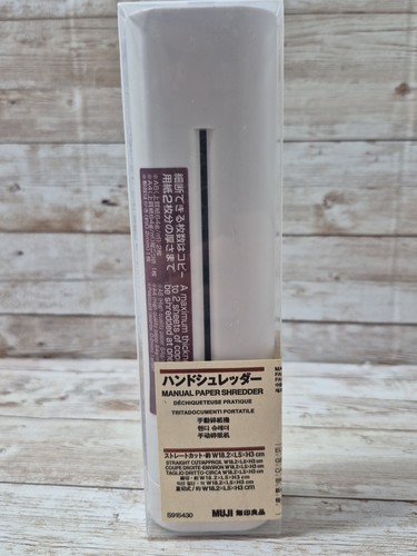 Muji s915430 manual paper - muji,
