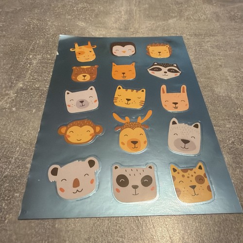 Stickers animaux trop mignons - animaux,