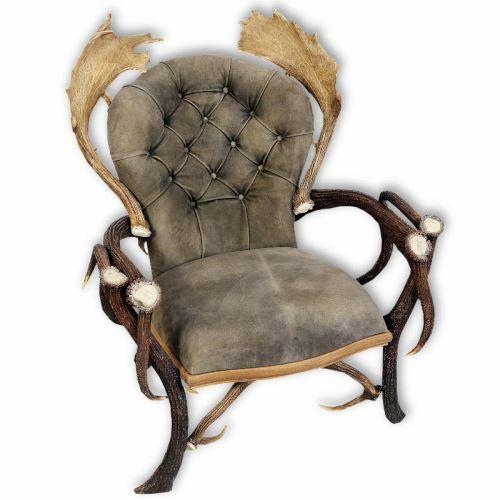 Fauteuil avec vrai - , bois