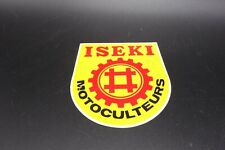 Old Stock ISEKI Sticker