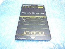 Roland PN-JD80-03 Rock Batterie Carte Son Occasion Compatible JD-800 Junk