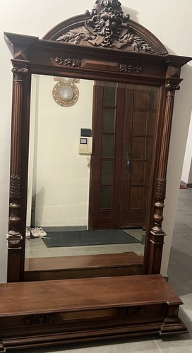 Tremo miroir sur pied - , verre
