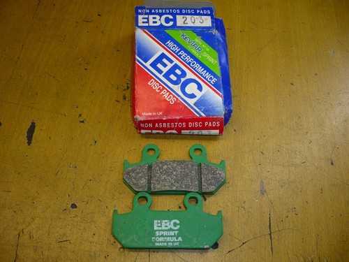 Plaquettes frein ebc 203 - plaquettes,