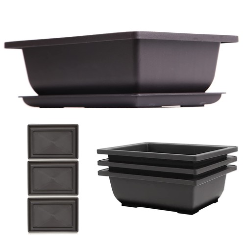 Bonsai pots 3pcs - pots, –