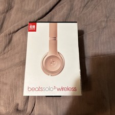 Beats By Dr. Dre Solo, Three Wireless Rose Gold Brand New With Case And Wires