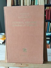 DICTIONNAIRE DES ATTRIBUTS, SYMBOLES,ALLEGORIES,EMBLEMES.E.DROULERS.ED.BREPOLS.