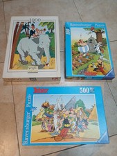 Lot De 3 Puzzle Tintin Et