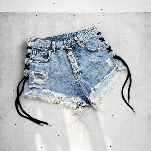 Women dsquared shorts blue - women, dsquared²