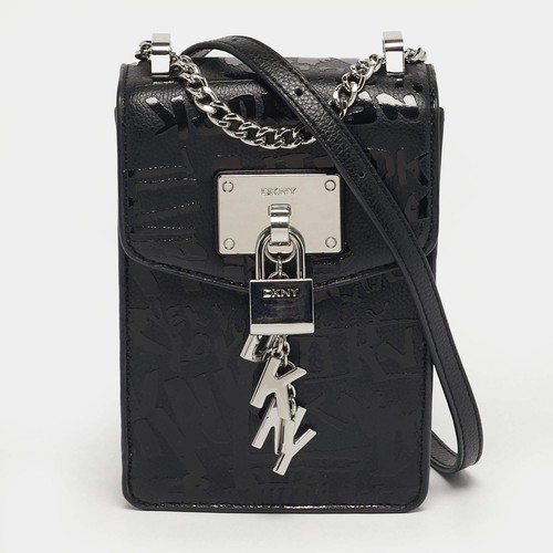 Sac bandoulière cuir noir - sac, en