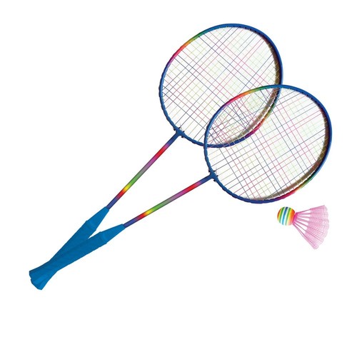 Set badminton arc ciel - de, arc-en-ciel