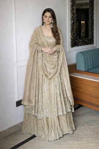 Faux georgette salwar - faux, kameez