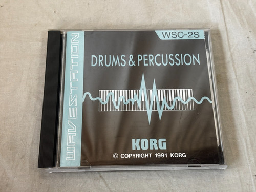 Korg wsc wavestation drums - korg,