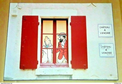 Rare superbe cadre tintin - rare,