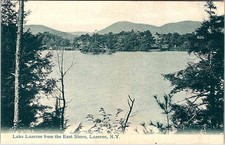 Postcard WATER SCENE Luzerne New York NY o/10 AN3572