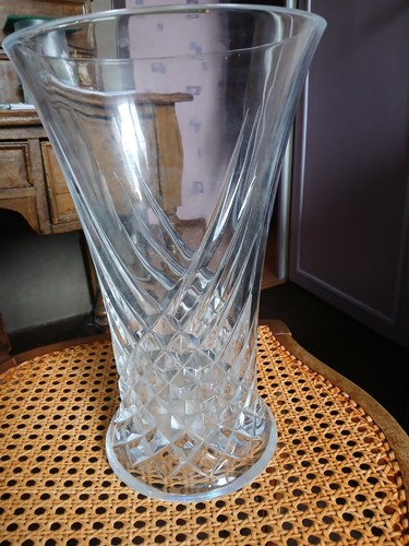 Vase verre cristal - vase, verre/cristal