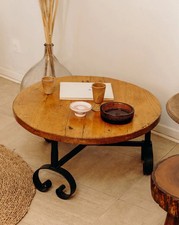 Léonie, la table basse en fer