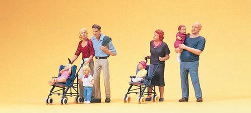 Preiser 10494 parents - 10494, avec