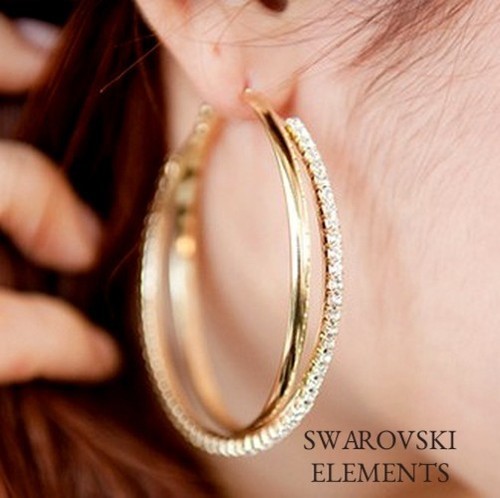 Boucles oreilles créoles - ,